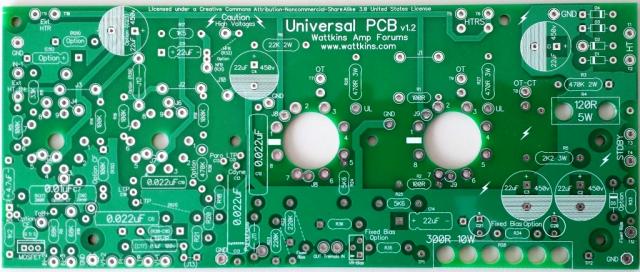 Details about   Universal Prototype PCB For 8 Pin Tube Amplifier Preamp Headphone Valve